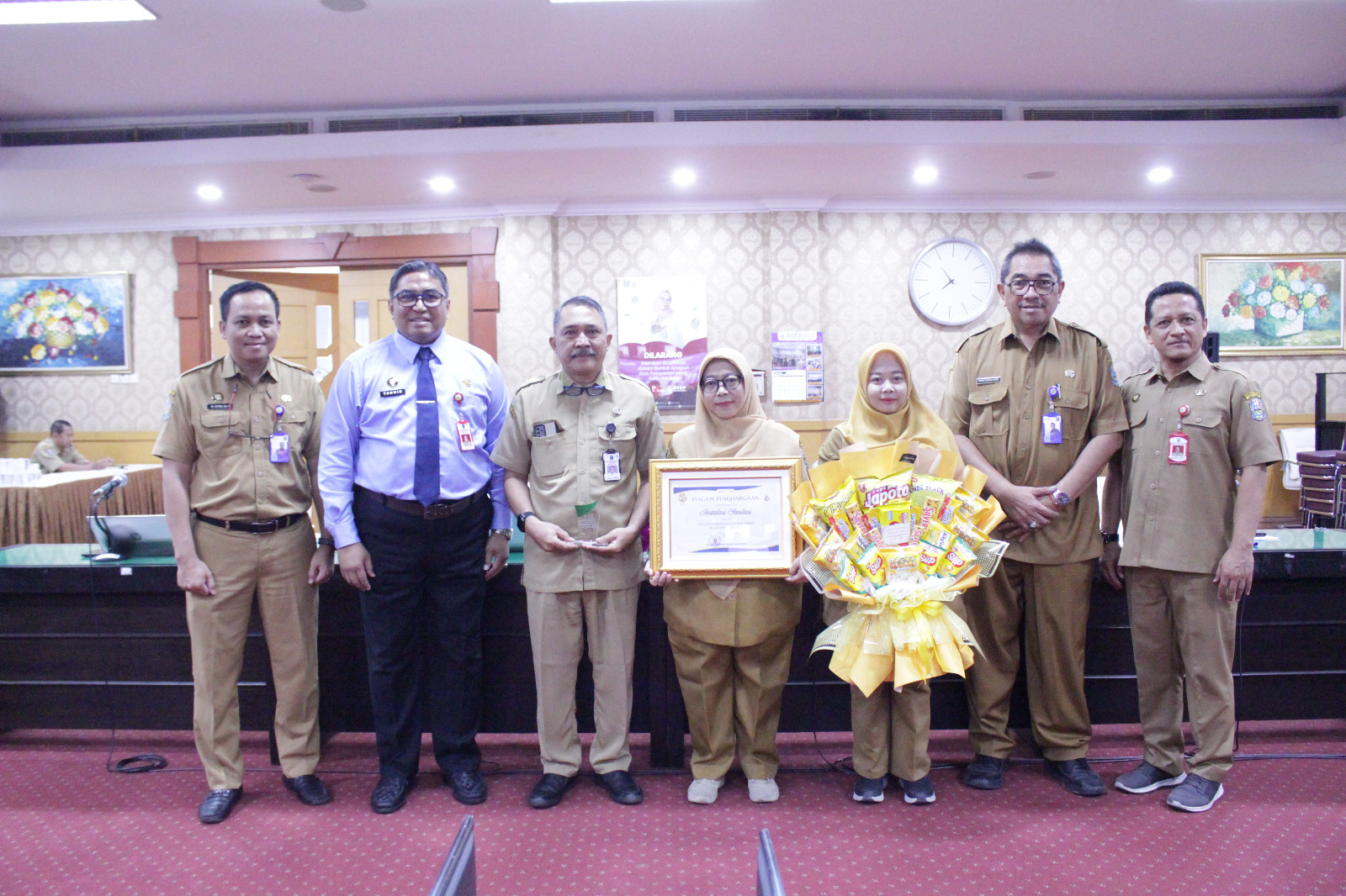 Apresiasi Dedikasi dan Lingkungan Bersih: Instalasi Sanitasi RSUD Haji Jatim Raih Predikat Unit Pelayanan Terbaik September 2026